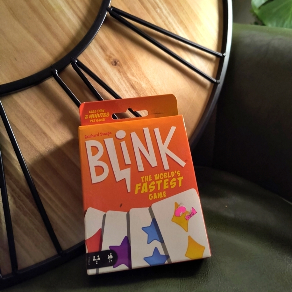 Blink kids fun activity set game orange card learning children's book